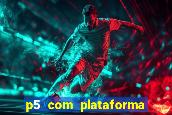 p5 com plataforma de jogos